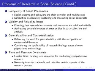  Exploring Research Paradigms: Navigating Complexity and Contextualization in Social Science Research - A Masterpiece Unveiling Hidden Layers of Methodology